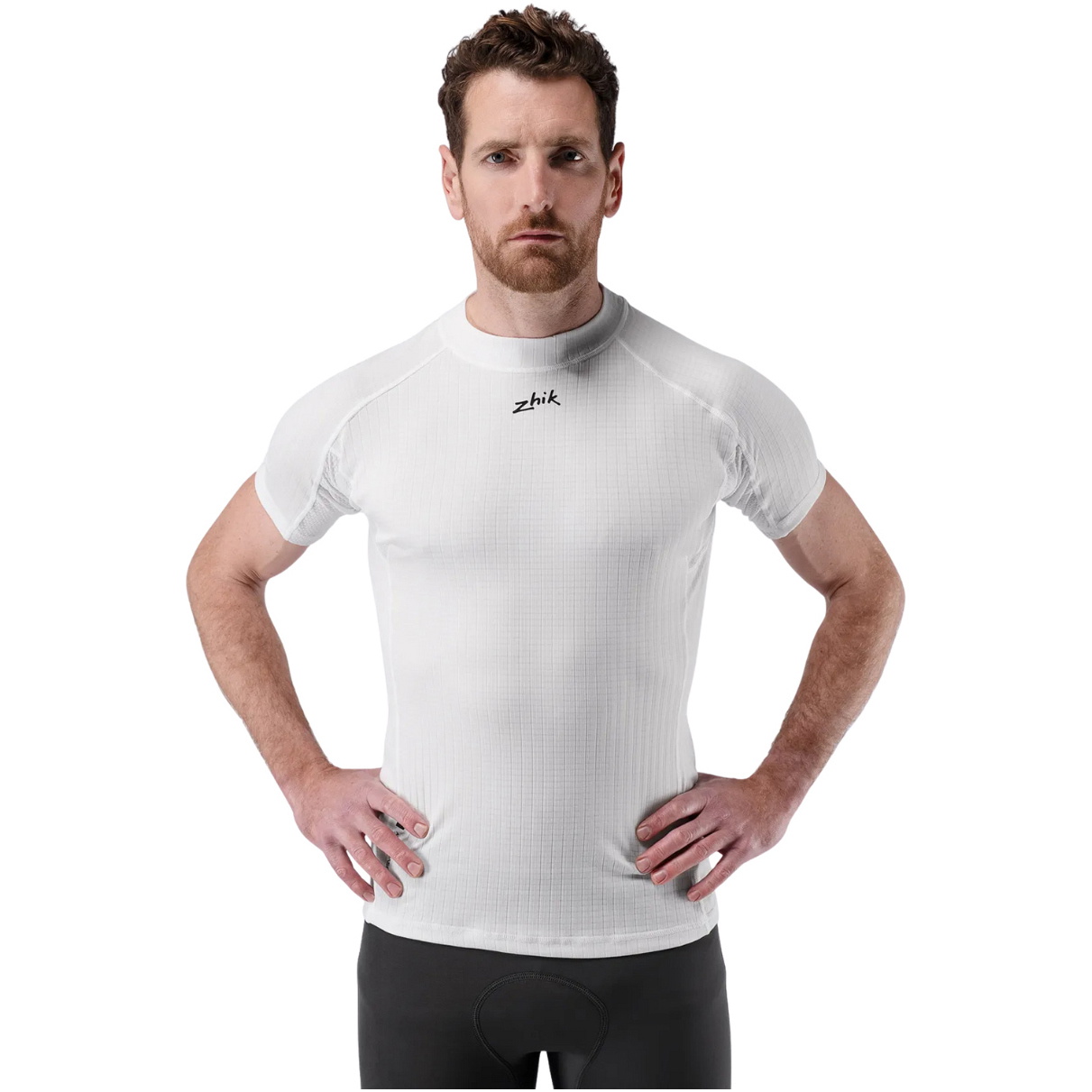 2026 Zhik Männer Active Base Layer Top DTP-0190-M-WHT - White
